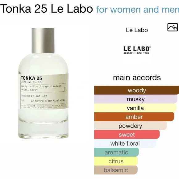 Le Labo Tonka 25 Unisex EDP 15ML - Picture 4 of 4